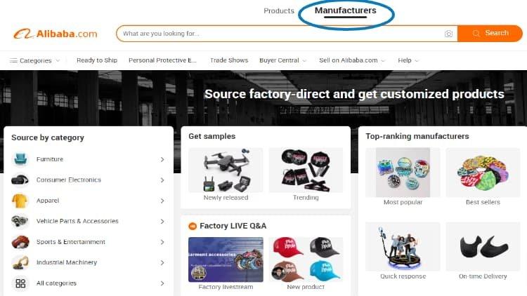 ALIBABA SOURCING